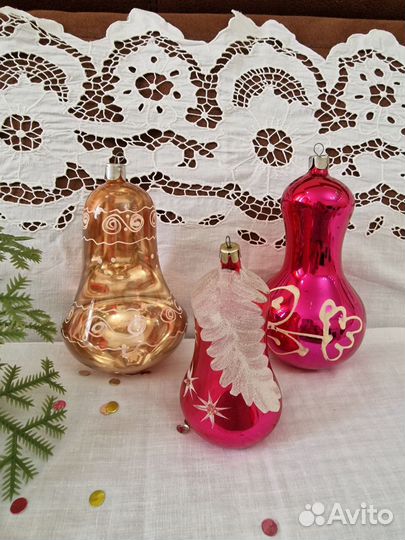 Елочные игрушки ссср.Колокольчики