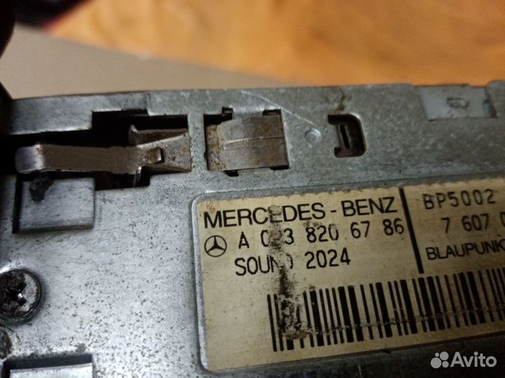 Магнитола Mercedes Benz Sound 2024 24v