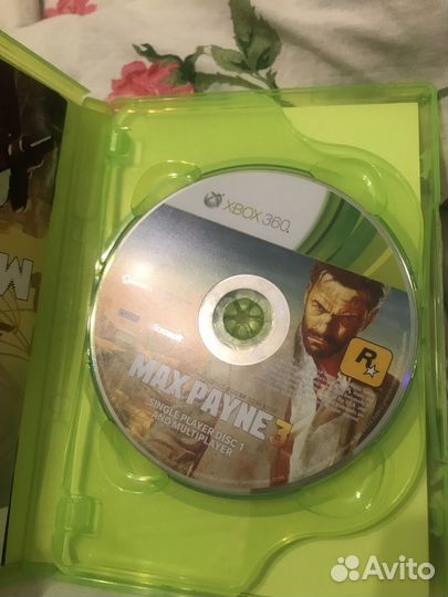 Диск Макс Пейн 3 Игровые диски на xbox 360