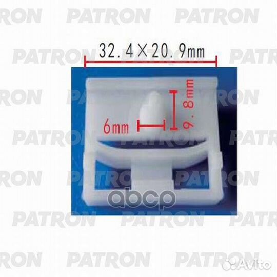 Зажим пластиковый BMW применяемость: кузов - по