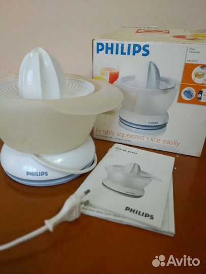 Соковыжималка для цитрусовых электрическая Philips
