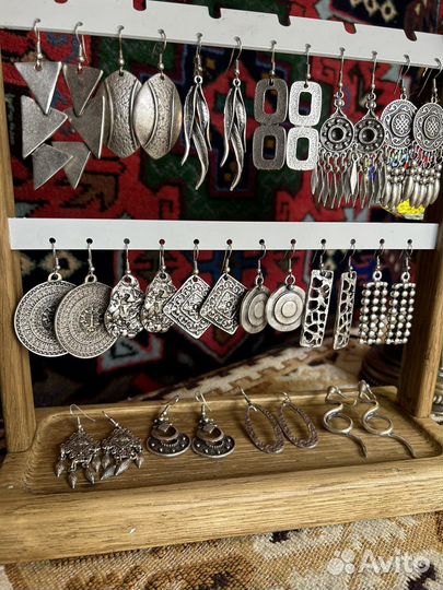 Серьги ручной работы