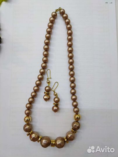 Бусы, бижутерия СССР, винтаж