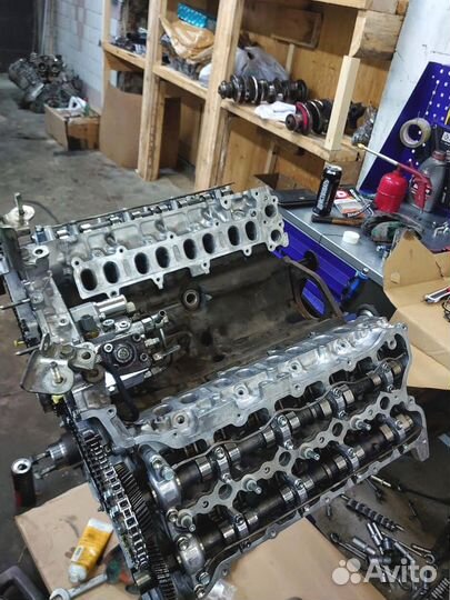 Двигатель 1VD-FTV / для Тойота Ланд Крузер 200