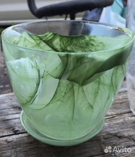 Кашпо, горшки стеклянные для орхидей