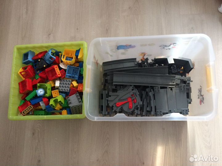 Лего Дупло 7 наборов, железная дорога