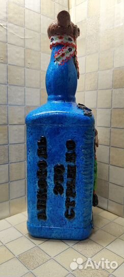 Декор бутылки