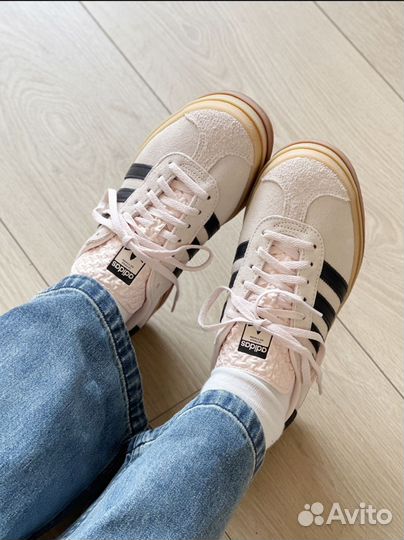 Adidas Gazelle Bold Wonder Quartz Black Gum