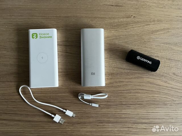Внешние аккумуляторы xiaomi / gerffins