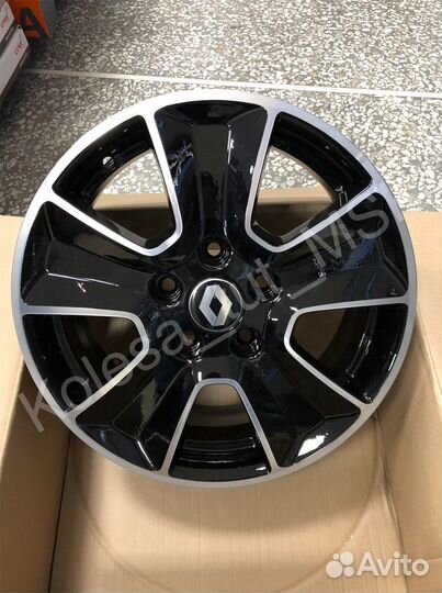 Диски Renault Duster r16 5/114.3 Black Machined