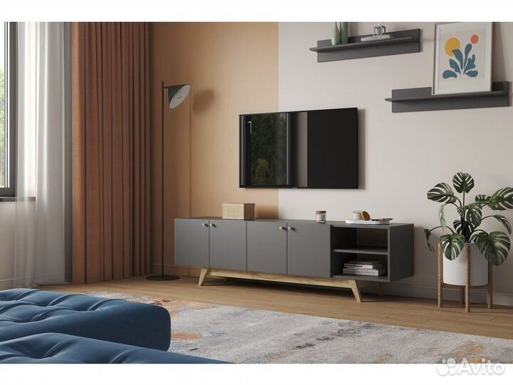 Тв-тумба Имин-3 Grey