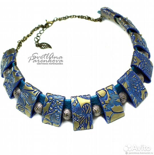 Украшения ручной работы из полимерной глины