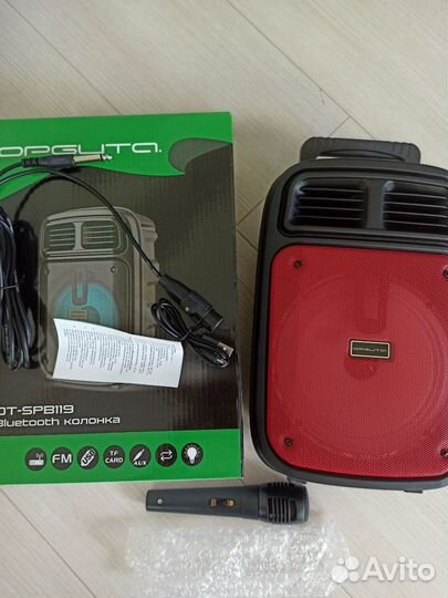 Колонка блютуз с микрофоном