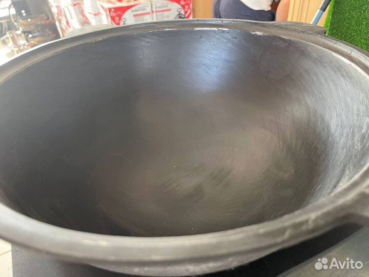Казан Чугунный Узбекский + Шумовка в подарок