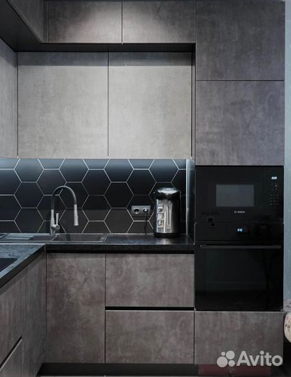 Кухонный гарнитур на заказ. Гapaнития дo 10 лeт