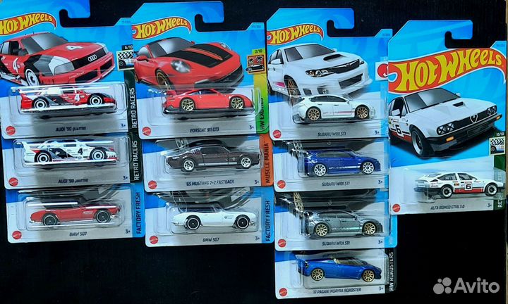 Hot wheels машинки
