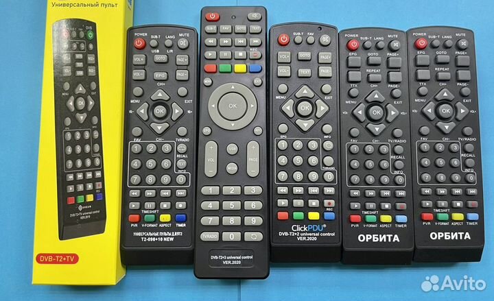 Пульт ду для Цифровых приставок. Триколор. Разные