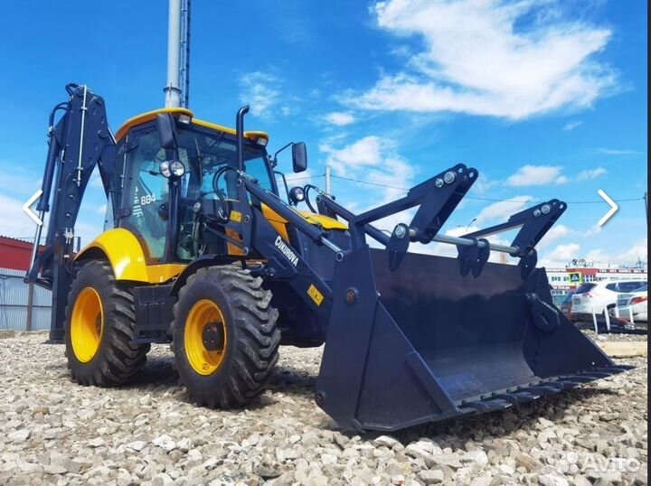Экскаватор погрузчик jcb