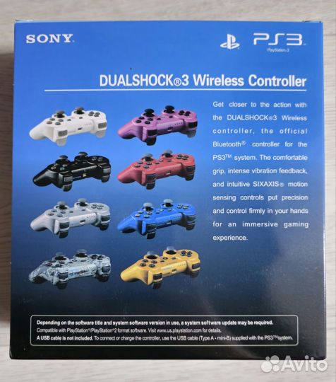 Dualshock 3 ps3 новые геймпады джостики для пс3