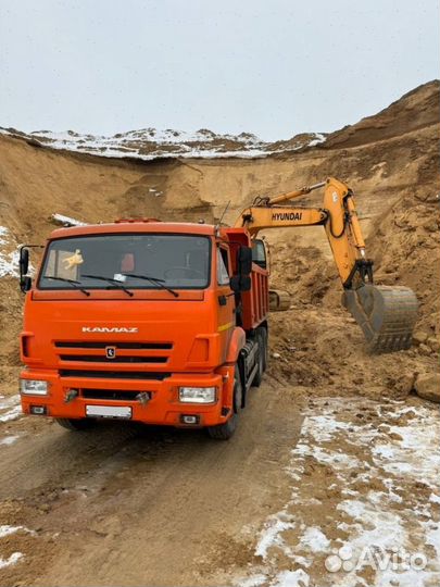 Песок строительный