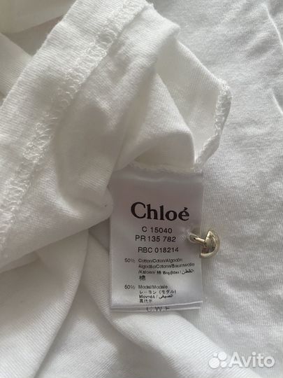Лонгслив для девочки Chloé