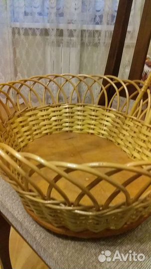 Корзина плетеная