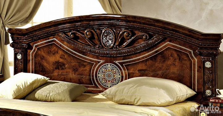 Кровать Рома 1600*2000 орех в детскую