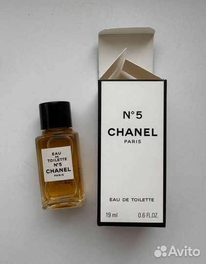 Chanel но 5 набор 3 шт винтаж