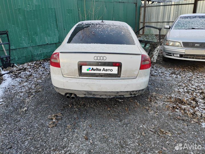 Audi A6 2.4 МТ, 2002, 280 000 км