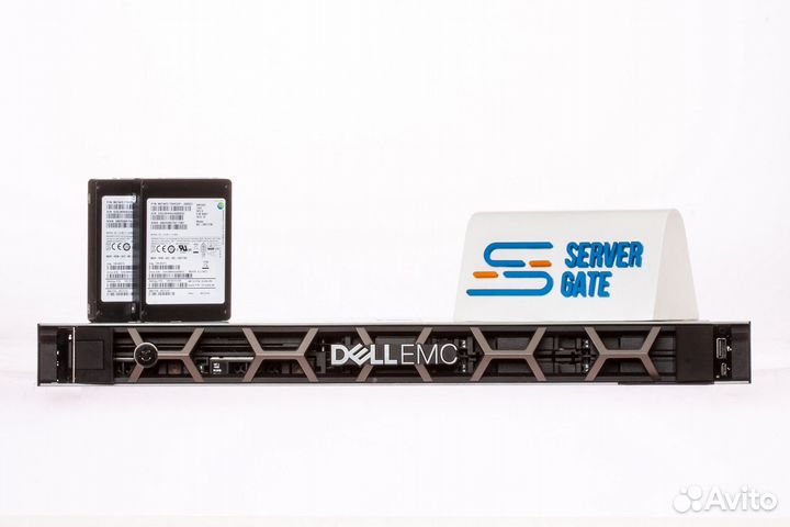 Сервер Dell R340 8SFF 1xE-2244G 32GB