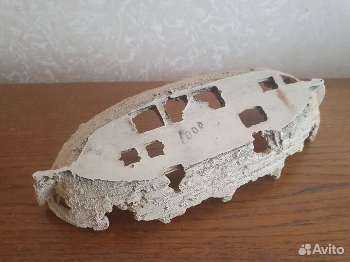 Декорации для аквариума лодка,корабль