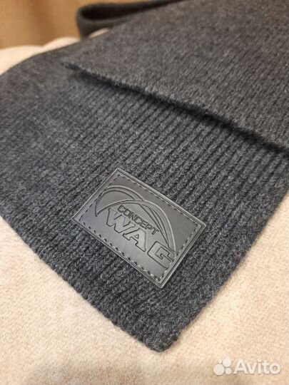 Шарф мужской шерсть новый