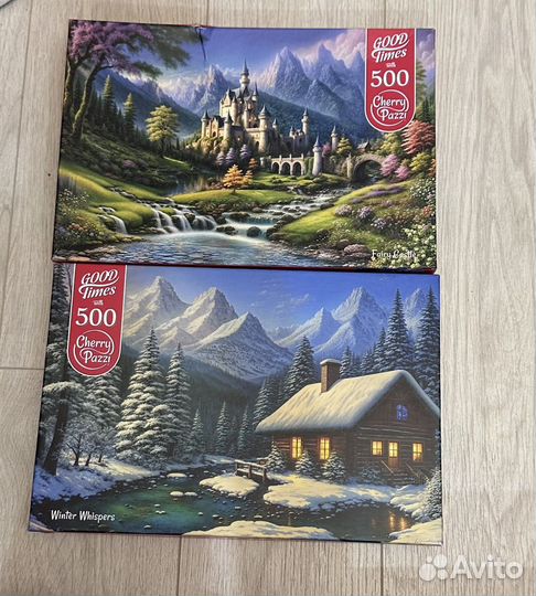 Пазлы hatber ;пазлы cherry pazi