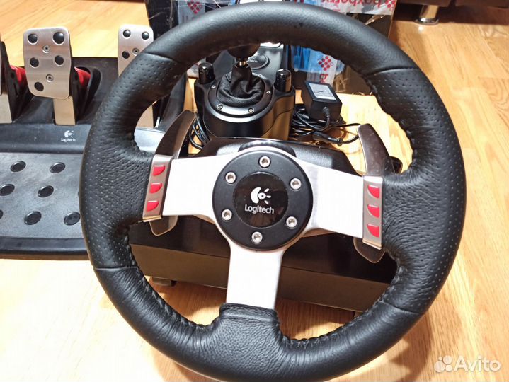 Руль Logitech G27 полный комплект