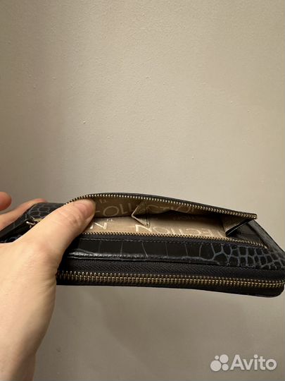 Кожаный кошелек TJ, состояние нового