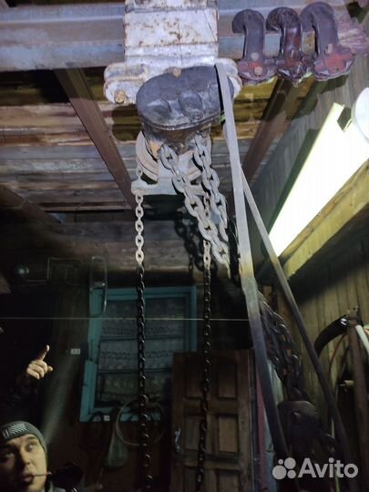 Продам цепную тальку 4.5т