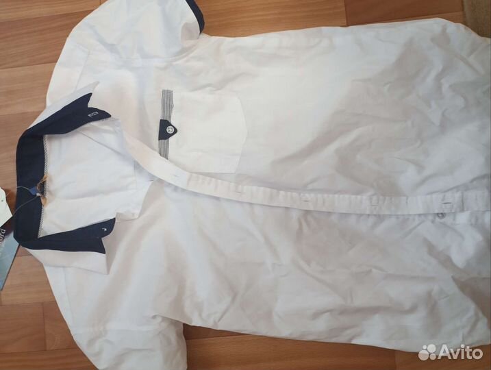 Рубашка белая для мальчика