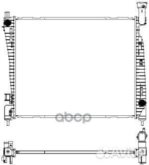 Радиатор системы охлаждения 31318509 Sakura