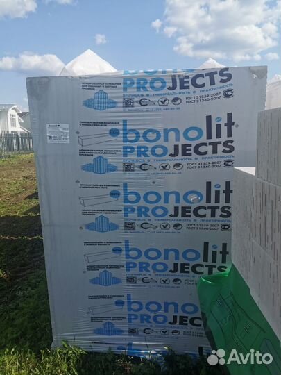 Газобетонные блоки bonolit d500