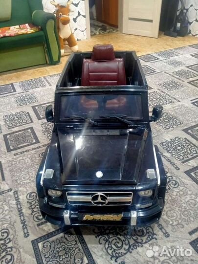 Детский электромобиль джип Мерседес