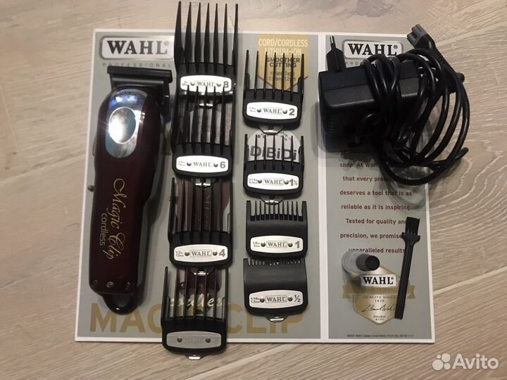 Машинка для стрижки волос wahl magic clip cordless