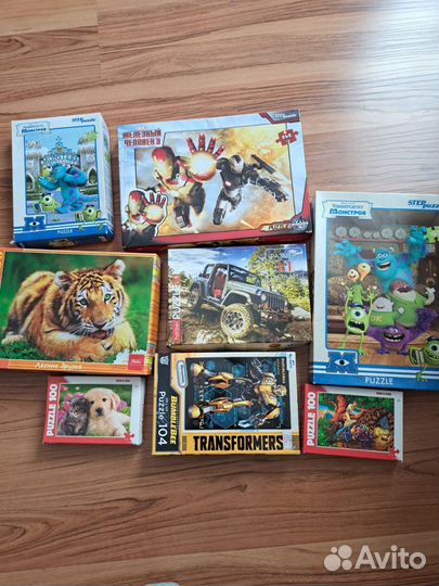 Пазлы и настольные игры