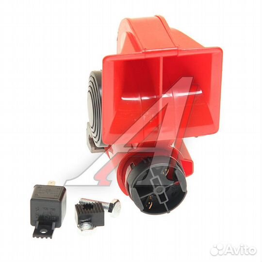 Сигнал воздушный с компрессором 2 улиты моноблок