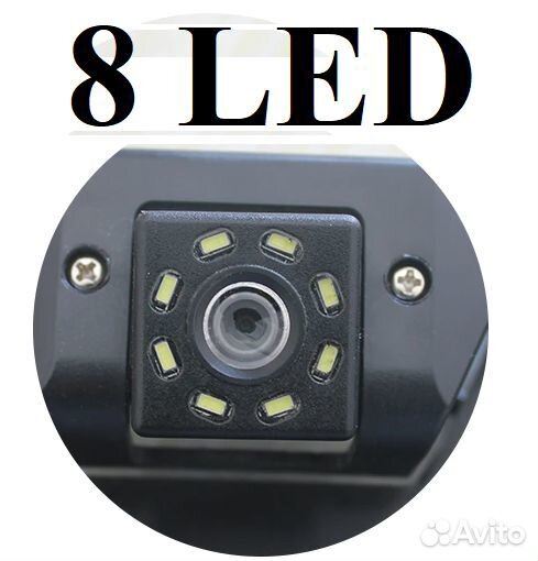 Номерная рамка с камерой заднего вида под номер