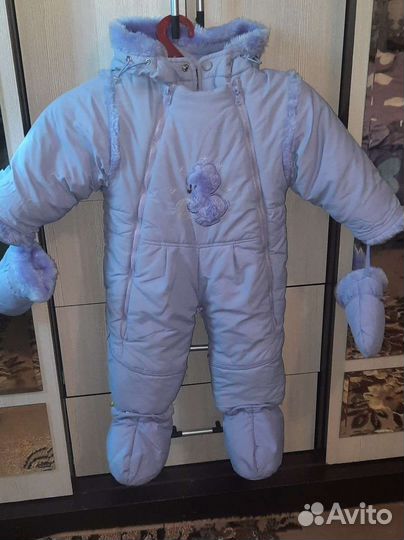 Зимний комбинезон для девочки