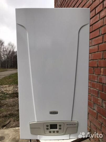 Газовый котел двухконтурный настенный baxi