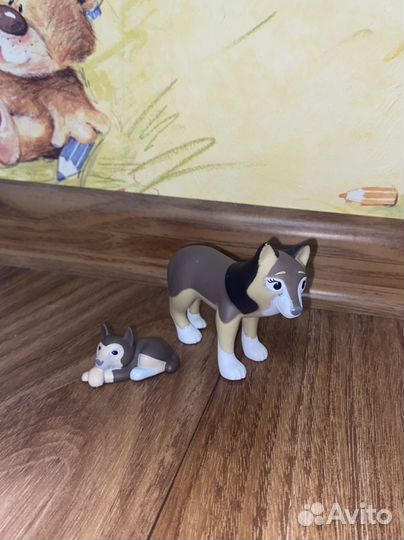 Животный лес волки