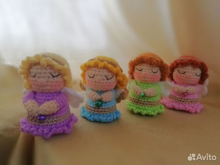 Ангелочек вязаный