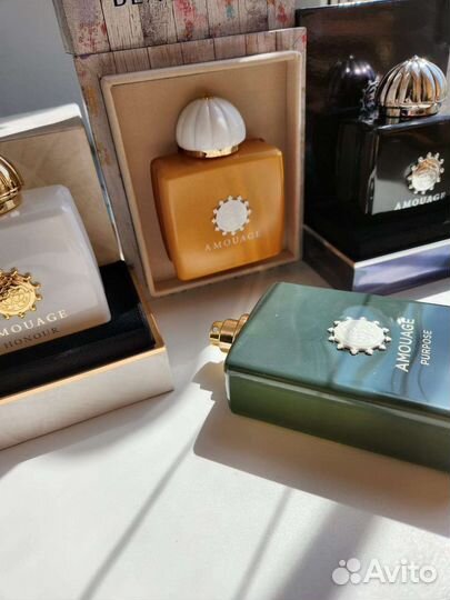 Amouage Purpose, Memoir, Beach hut, Honour