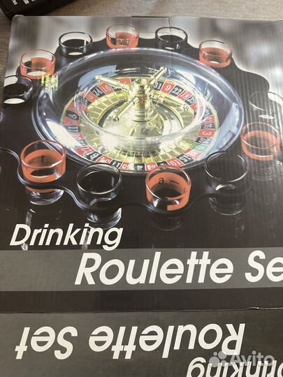 Игровой набор Drinking Roulette Set пьяная рулетка